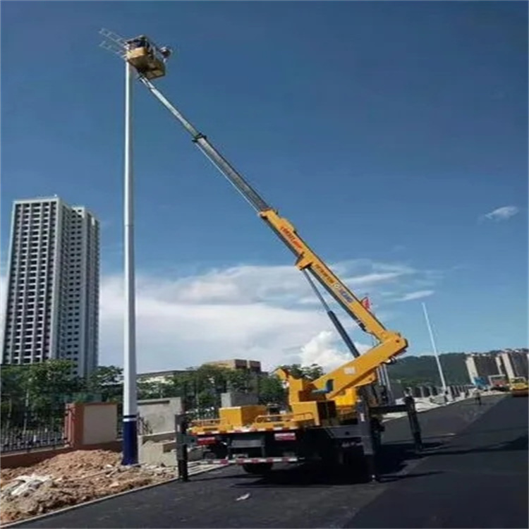 攀枝花维修路灯的曲臂升降车出租