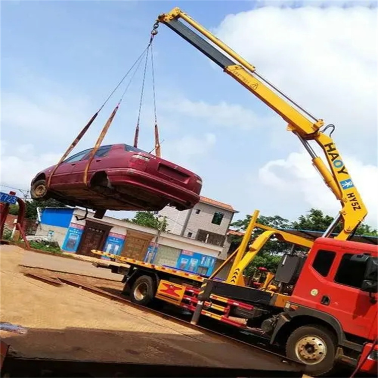 攀枝花吊车吊汽车的正确方法